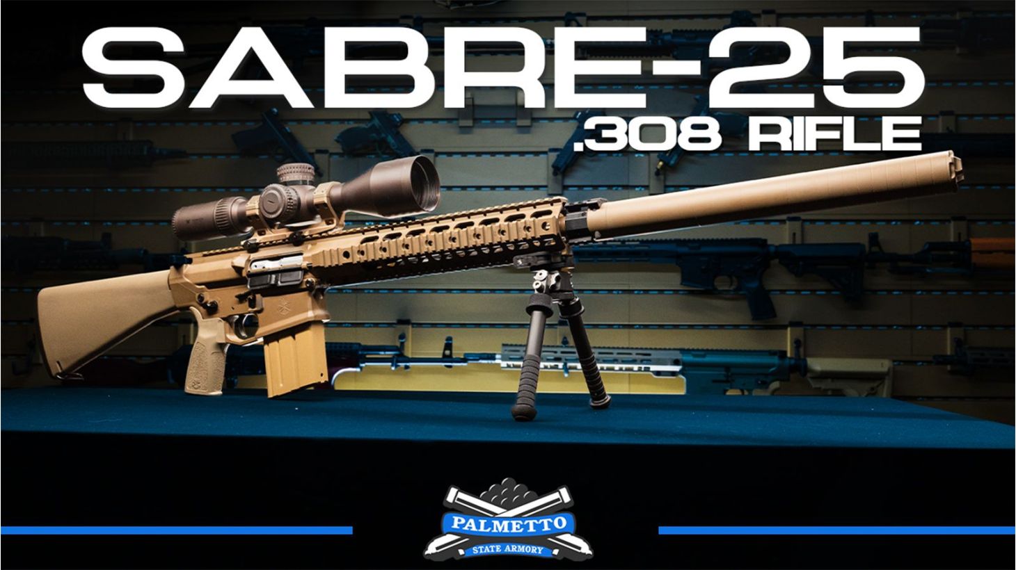 The PSA Sabre-25 .308 Rifle - SHOT Show 2026 Product Update