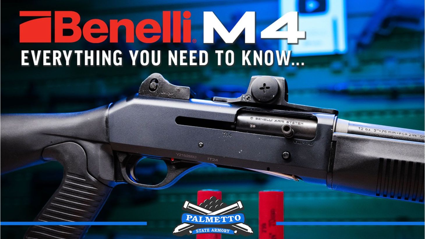 The Benelli M4 Semi-Auto Shotgun Product Showcase