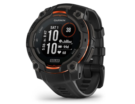 Garmin Instinct 3 45 mm, Solar, Black with Black Band