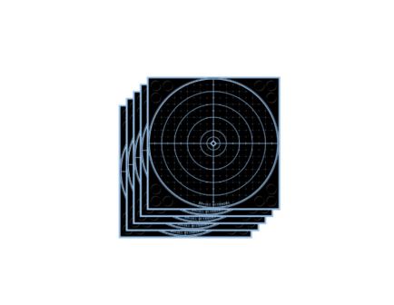 DoAll AccuBlue Splatter Target 8" Round 5Pk – ACSP3