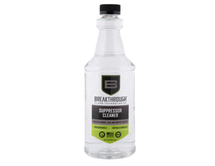 Breakthrough Clean Technologies Suppressor Cleaner, 32oz, Clear - BTSC-32OZ
