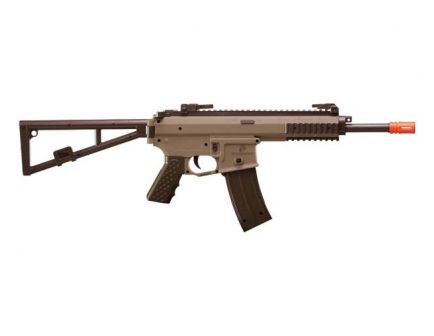 Crosman Marines 6mm Airsoft Revolver/Repeater Air Rifle, Flat Dark Earth - MCSR01