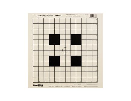 Champion GA53 100 YD RIFLE SCOPE SIGHTINTAGBOARD  (12/PK) 40746
