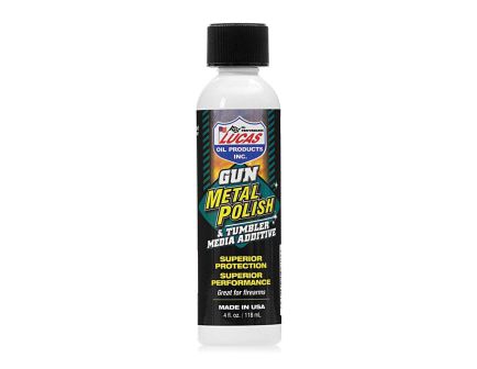 Lucas Oil Gun Metal Polish and Tumbler Media Additive, 16 oz Bottle Pack of 12