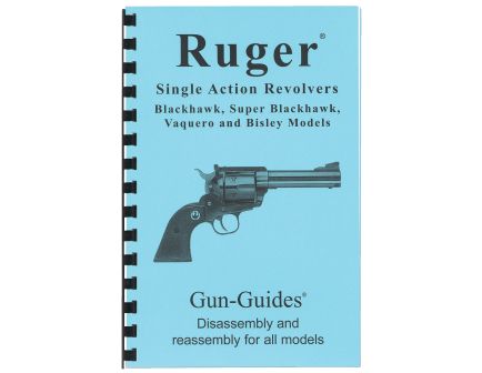 Gun-Guides Ruger SA Disassembly and Reassembly Guide