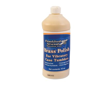 Frankford Arsenal Quick-N-EZ Brass Polish, 32 oz Bottle