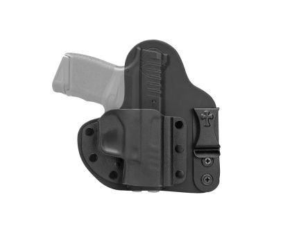 CrossBreed Holsters Sig Sauer P238 IWB Holster Right Cowhide Leather/Kydex, Black