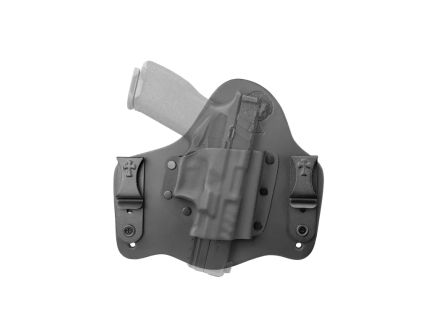 CrossBreed Holsters SuperTuck Walther PPS IWB Holster Right Cowhide Leather/Kydex, Black