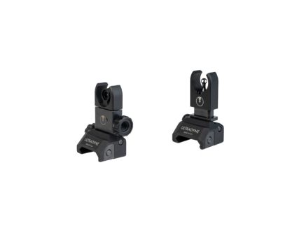 Ultradyne C4 7.62 Cal/.308 Cal Folding Sight Combo Front/Rear Flip-Up