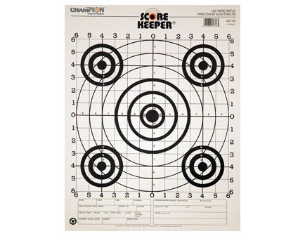 Champion 100 YD RIFLE SIGHTIN, B/B (12/PK) 45716