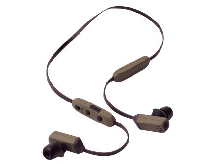 Walkers Game Ear 29 dB Electronic Rope Hearing Enhancer, Black/Gray - GWP-RPHE
