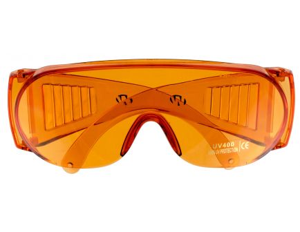 Walkers Game Ear Full Coverage Wraparound Glasses, Amber Lens - GWP-FCSGL-AMB