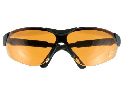 Walkers Game Ear Elite Half Frame Anti-Fog Glasses, Amber Lens - GWP-XSGL-AMB