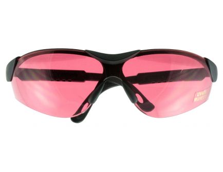 Walkers Game Ear Elite Half Frame Anti-Fog Glasses, Vermillion Lens - GWP-XSGL-VER