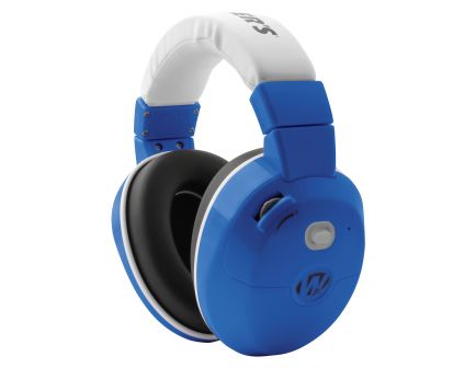 Walkers Game Ear Youth Active 22 dB Over the Head Muff, Royal Blue - GWPYAMRY