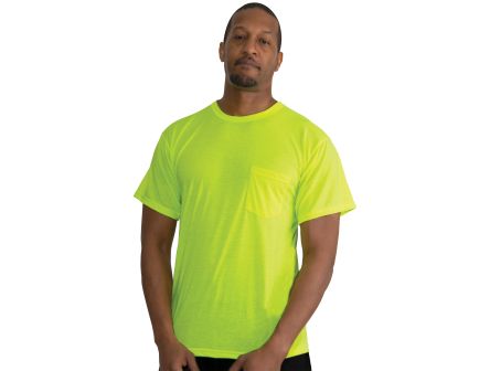Rothco Moisture Wicking Pocket T-Shirt - Safety Green, 3X-Large