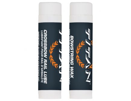 Allen Titan 0.15 oz Crossbow String Wax and Rail Lube Combo, Clear - 673