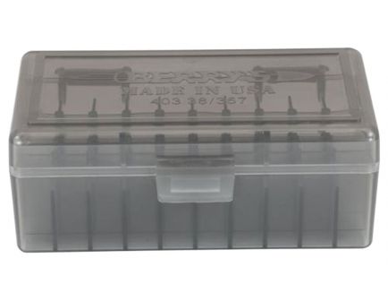 Berrys Bullets 403 .38/.357 50 Round Snap-Hinge Ammo Box, Smoke - 40301