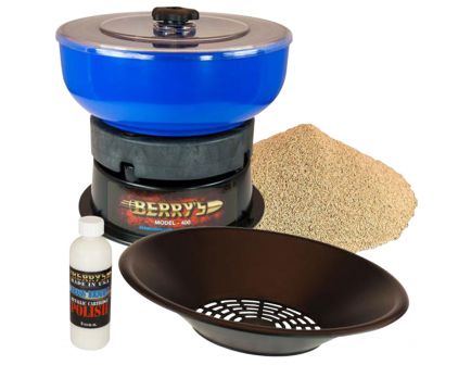 Berrys Bullets Tumbler and Pan Sifter Media Separator Kit, Blue/Black - 39185