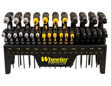 Wheeler 30-Piece Hex and Torx P-Handle Set - 1081957