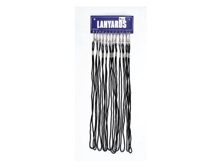 Rothco Whistle Lanyards - Black