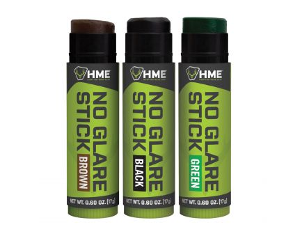 HME Glare Reducing Stick, Black/Brown/Green, 3/pack - HME-STK-3PK