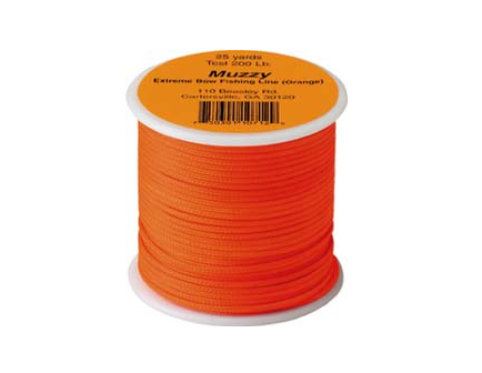Muzzy Bright Orange Bowfishing 75ft 200lb Line 1071-O