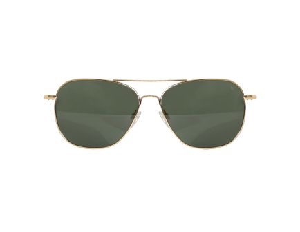 Ao Eyewear Original Pilots Sunglasses - Gold, 55 Mm
