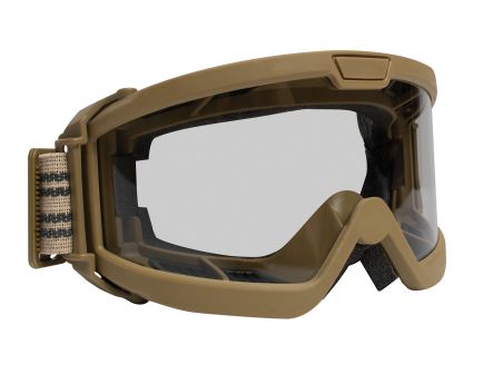 Rothco Ansi Rated Otg Goggles - Coyote Brown - Smoke