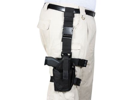 Rothco Deluxe Adjustable Universal Drop Leg Tactical Holster - Black