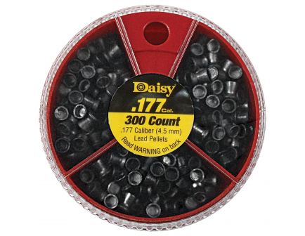 Daisy Outdoor Products .177 7.29 gr Flat Pointed Hollow Point Dial-A-Pellet, 300/pack - 987781-446