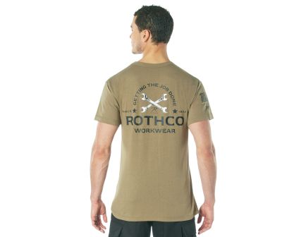 Rothco Getting The Job Done T-Shirt - Coyote Brown, 3X-Large