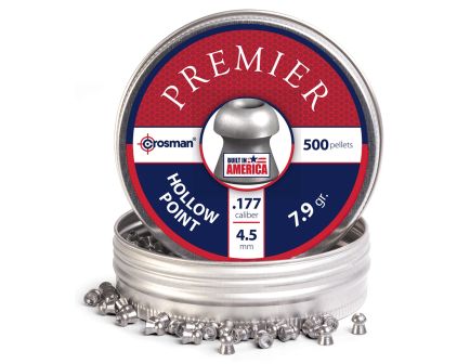 Crosman Pellets Hollow Point .177Cal  500 Per Tin - LHP77