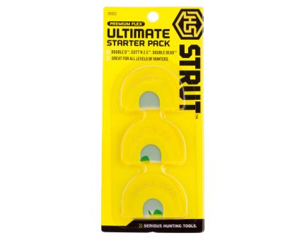 Hunter's Specialties H.S Strut Diaphragm Call Ultimate Starter Pack, Yellow/White - 5933