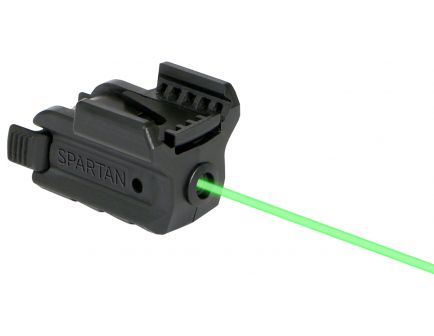 LaserMax Spartan Green Adjustable Fit Rail Mounted Laser Gunsight - SPS-G