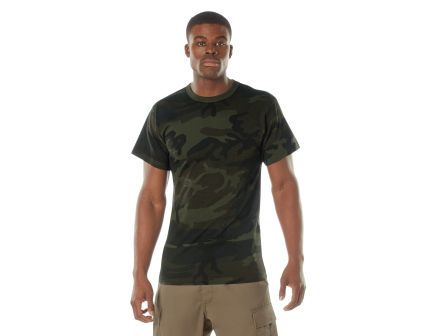 Rothco Midnight Camo T-Shirt - Midnight Woodland Camo, 3X-Large