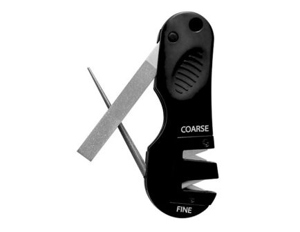 AccuSharp 4-in-1 Rubber Serrated Knife and Tool Sharpener - Multi-Purpose Sharpening Tool - 029C