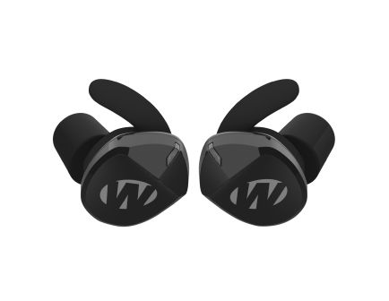 Walker Silencer 2.0 Polymer Earbuds - Adult/24 dB Hearing Protection, Black/Gray - GWP-SLCRRC2
