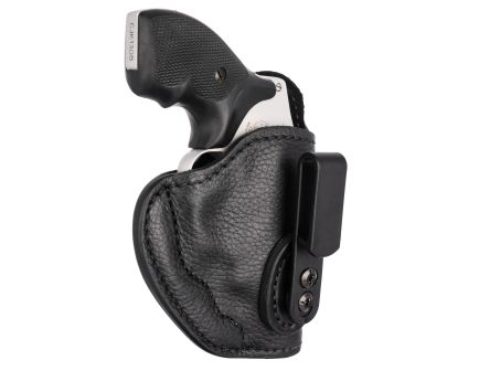 1791 Gunleather Ultra Custom Ruger LCR Leather IWB Holster Right 02, Night Sky Black - UCH2NSBR