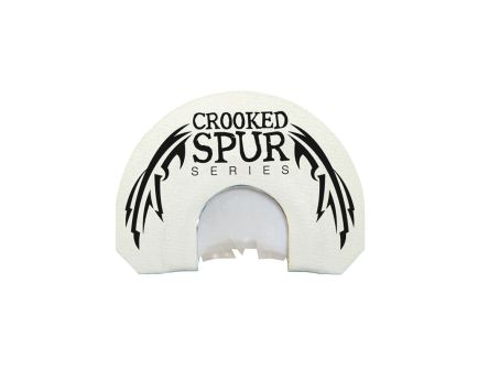 FoxPro Crooked Spur White V-Cut Slash Turkey Mouth Game Call, White