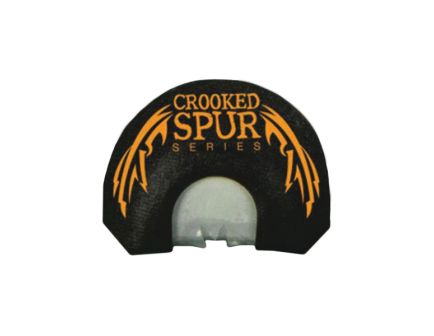 FoxPro Crooked Spur Black V-Cut Turkey Mouth Game Call, Black