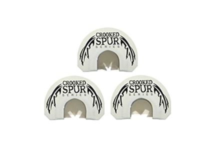 FoxPro Crooked Spur Ghost Combo Turkey Mouth Game Call Combo, White
