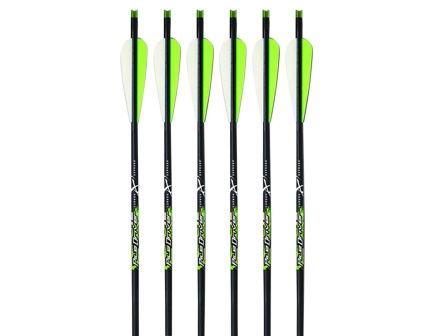 Carbon Express Piledriver Crossbolt Green 22" Carbon Fiber 6 Pack