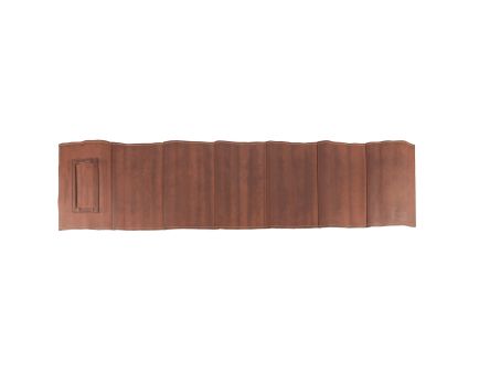 Birchwood Casey Leather Long Gun Service Mat 13" x 54", Brown - 30255