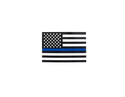 Rothco Transparent Thin Blue Line Flag Decal - Large
