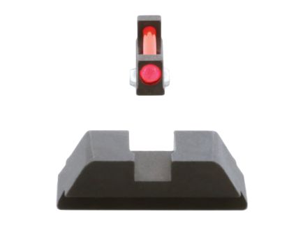 AmeriGlo Sight Set Front/Rear, Red/Black - GFT-113