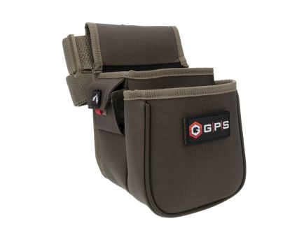 GPS Bag Contoured Double Shotshell Pouch and Web Belt, Rifle Green/Khaki - GPS960CSPRK