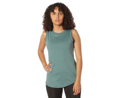 Rothco Womens Essential Tank Top - Vintage Teal, 2X-Large