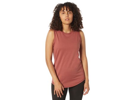 Rothco Womens Essential Tank Top - Terracotta, Medium