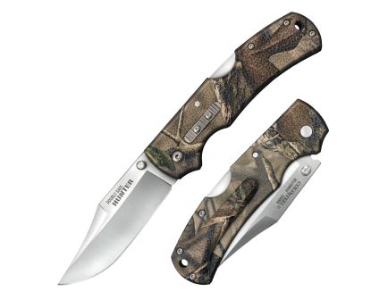Cold Steel Hunter Folding Knife Clip Point, Camo - CS-23JD